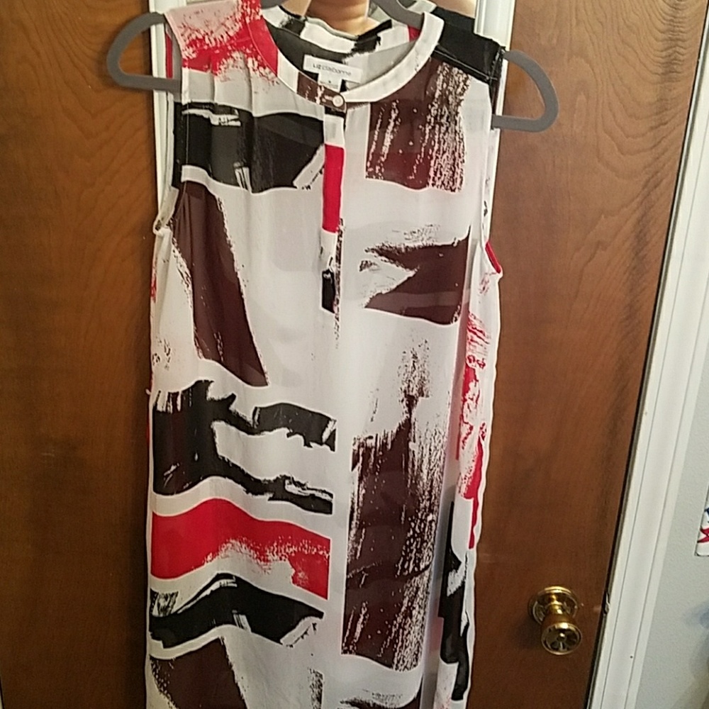 Liz Claiborne tribal beat dress NWOT - Picture 1 of 6